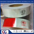 Cinta reflectante de PVC cristal rojo y blanco (C3500-B (D))